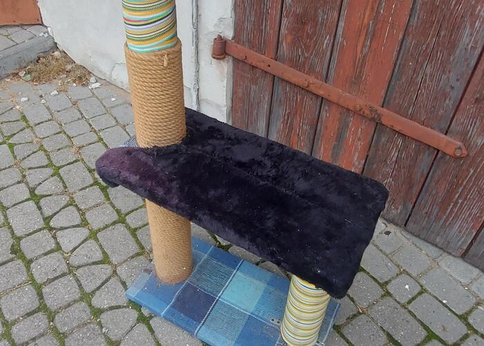 Grajewo ogłoszenia: Witam,
 sprzedam świeżo  zrobiony drapak dla kota wysokości...